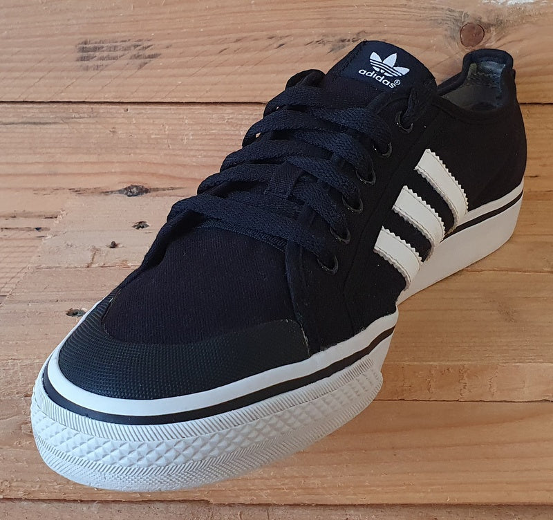 Adidas black canvas online