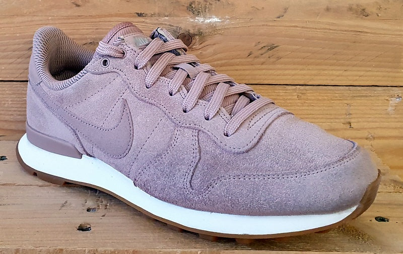 Nike Internationalist Low Suede Trainers UK6/US8.5/EU40 872922-601 Particle Pink