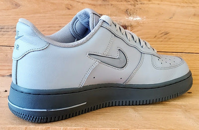 Nike Air Force 1 Jewel Leather Trainers UK6.5/US7.5/EU40.5 HM0621-001 Wolf Grey