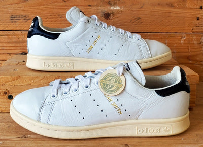 Adidas Stan Smith Low Leather Trainers UK6/US6.5/EU39 S75076 White/Black/Gold