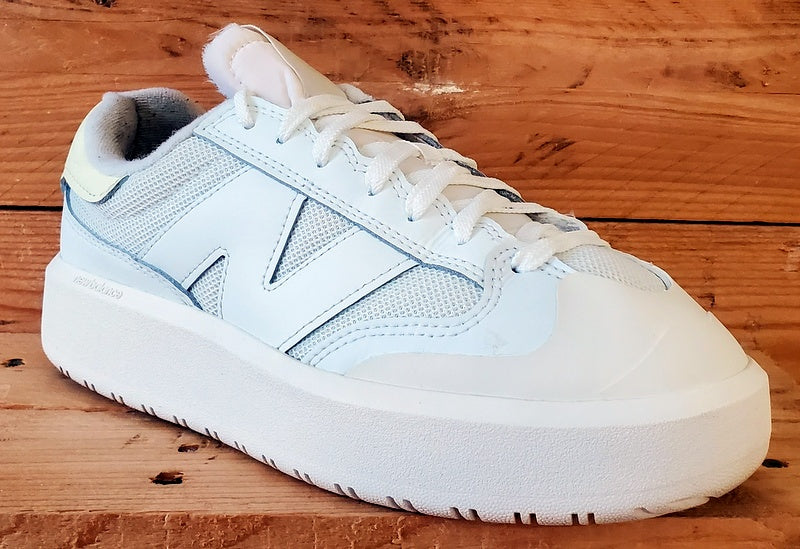 New Balance CT302 Low Leather/Textile Trainers UK7/US7.5/EU40.5 CT302OF White
