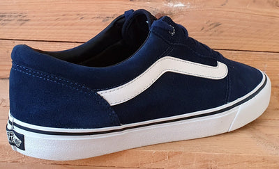 Vans Off The Wall Suede Trainers UK10.5/US11.5/EU45 721454 Navy/White