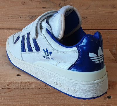 Adidas Originals Forum Low Leather Trainers UK9/US9.5/EU43 147085 White/Blue