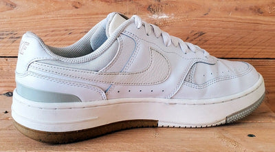 Nike Gamma Force Low Leather Trainers UK7/US9.5/EU41 DX9176-103 White/Sail