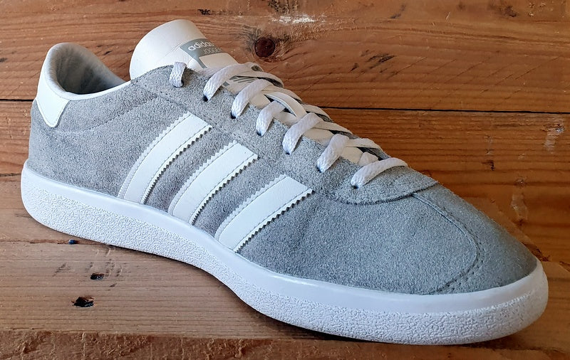 Adidas Originals Jogger Low Suede Trainers UK8/US8.5/EU42 EF5740 Grey/White