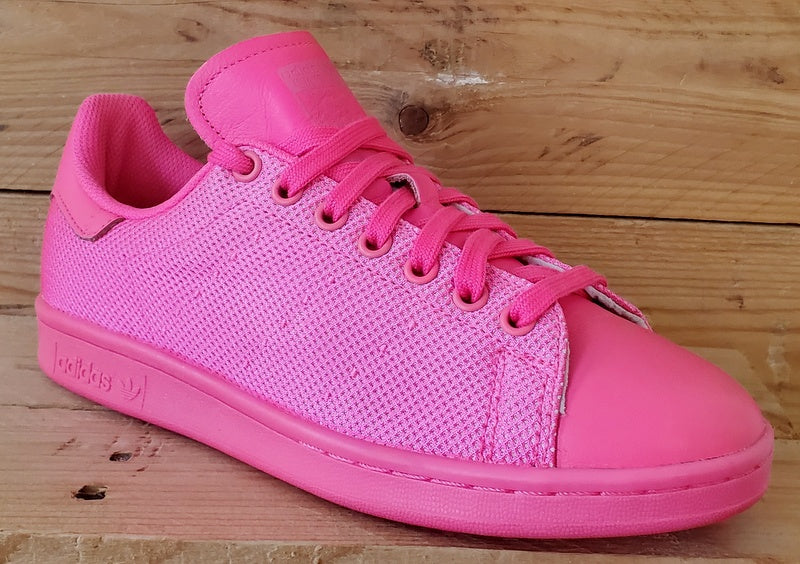 Adidas Stan Smith Low Textile/Leather Trainers UK6.5/US7/EU40 BB4997 Solar Pink