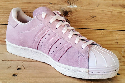 Adidas Superstar Metal Toe Low Suede Trainers UK6/US7.5/EU39 CP9946 Triple Pink