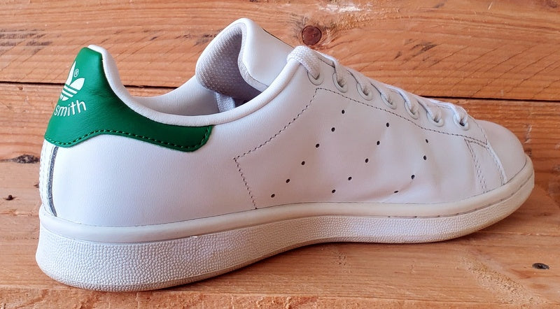 Adidas Stan Smith Low Leather Trainers UK7/US7.5/EU40.5 M20324 White/Green