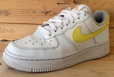 Nike Air Force 1 Low 07 Low Trainers UK4/US6.5/EU37.5 315115-160 White Citron