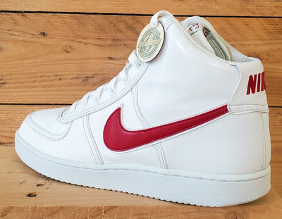Nike Vandel Mid Leather Trainers UK9/US10/EU44 317179-109 White/University Red