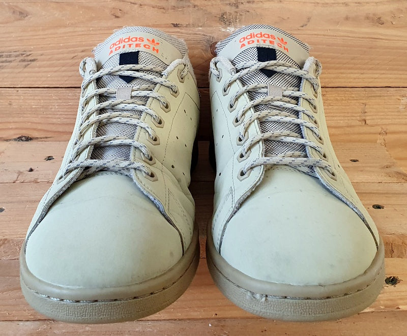 Adidas Stan Smith Low Suede Trainers UK10/UK10.5/EU44.5 FV4649 Light Brown