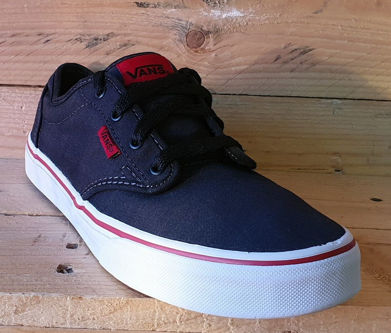 Vans Off the Wall Classic Canvas Trainers UK4.5/US5.5/EU37 721356 Black/Red