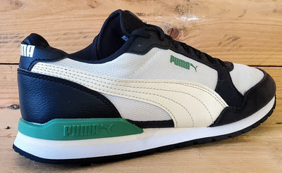 Puma ST Runner Low Textile Trainers UK6/US7/EU39 384640-23 Black/White