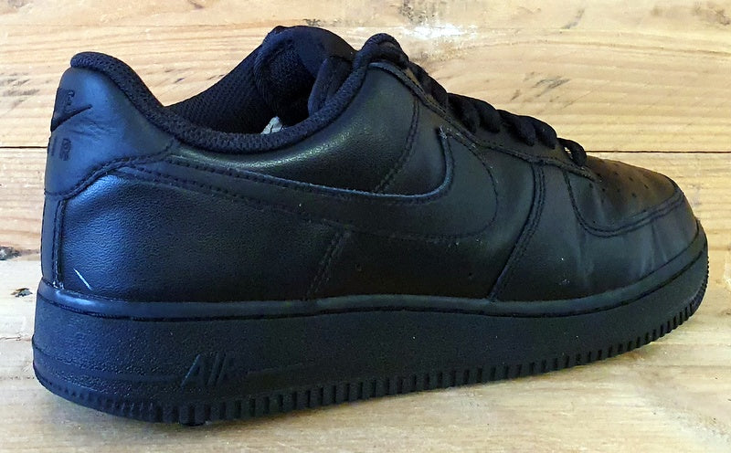 Nike Air Force 1 07' Low Trainers UK7.5/US8.5/EU42 CW2288-001 Triple Black