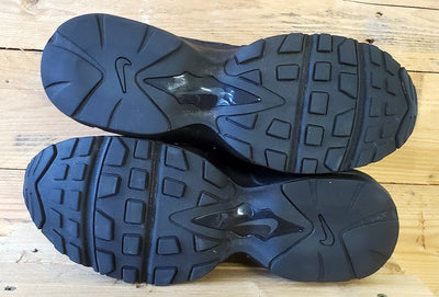 Nike Air Max 96 II Low Suede Trainers UK8.5/US9.5/EU43 DJ0328-001 Triple Black