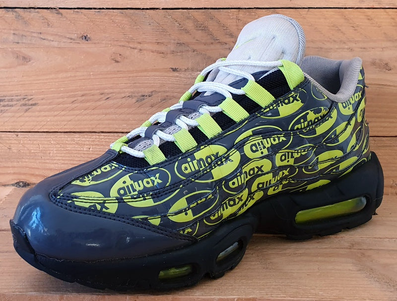 Nike Air Max 95 Low Pleather Trainers UK9/US10/EU44 538416-019 Print Black Volt