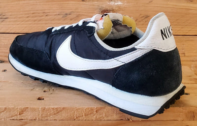 Nike Waffle Trainer 2 Low Textile Trainers UK8/US9/EU42.5 DH1349-001 Black/White