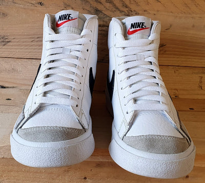 Nike Blazer 77 Mid Leather Trainers UK4/US4.5Y/EU36.5 DA4086-100 White/Black