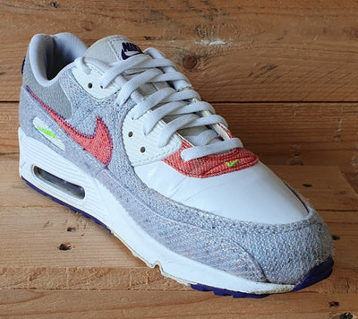 Nike Air Max 90 Jacquard Low Trainers UK9.5/US10.5/EU44.5 CT1684-100 White/Grey