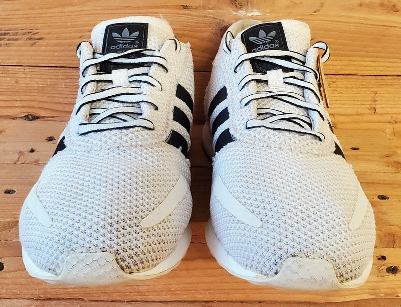 Adidas Los Angeles Low Textile Trainers UK10/US10.5/EU44.5 BB4701 White/Black