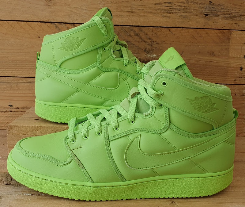 Nike Jordan 1 AJKO Billie Eilish Trainers UK11.5/US14/E47 DN2857-330 Ghost Green