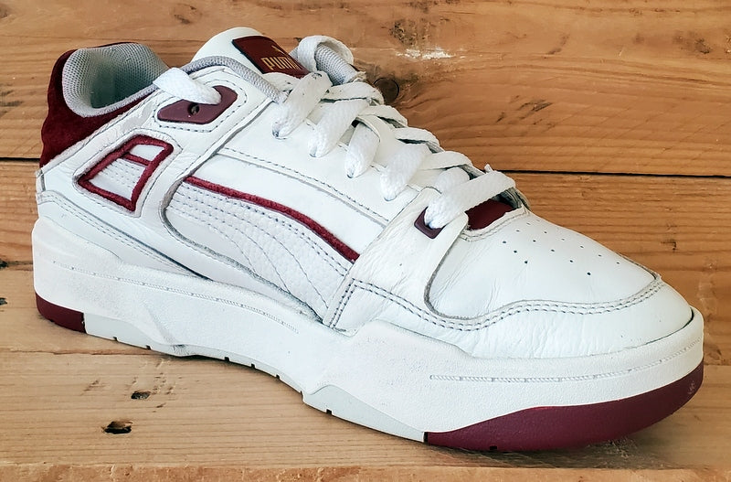 Puma Slipstream Low Leather Trainers UK8/US9/EU42 388549-05 White/Red