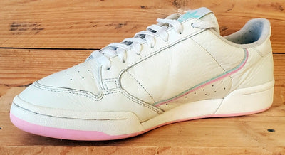 Adidas Continental 80 Low Leather Trainers UK10/US10.5/EU44.5 BD7645 Off White