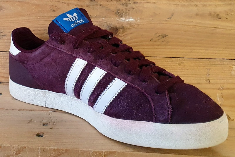 Adidas Basket Profi Low Suede Trainers UK10/US10.5/EU44.5 G95485 Purple/White