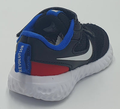 Nike Revolution 5 Textile Kids Trainers BQ5673-020 Black/White UK3.5/US4C/EU19.5