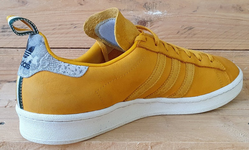 Adidas Campus 80s Low Suede Trainers UK10.5/US11/EU45 G63298 Mustard Pack