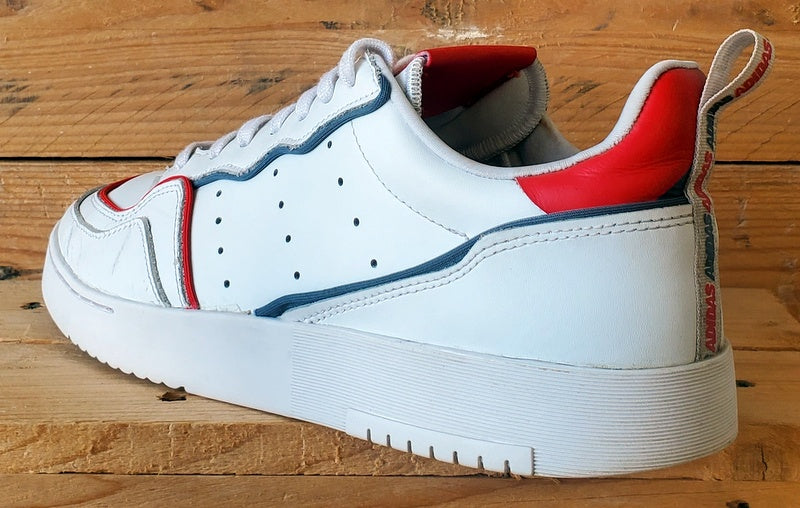 Adidas Supercourt Low Leather Trainers UK10/US10.5/EU44.5 FX5703 White
