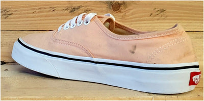 Vans Off The Wall Low Canvas Trainers UK6/US8.5/EU39 751505 Powder Pink/White