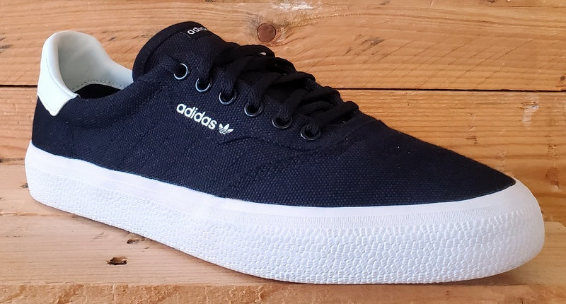 Adidas 3MC Low Canvas Trainers UK10.5/US11/EU45 B22706 Core Black/White