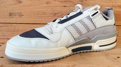 Adidas Forum Mod Low Leather Trainers UK9.5/US10/EU44 IG3761 Cloud White/Grey