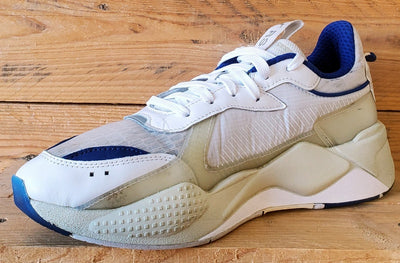 Puma RS-X Tech Low Textile Trainers UK9/US10/EU43 369329-03 White/Blue
