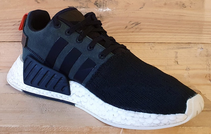 Adidas NMD R2 Low Textile Trainers UK7 US7.5 EU40.5 CG3384 Core Black Harvest VintageTrainers