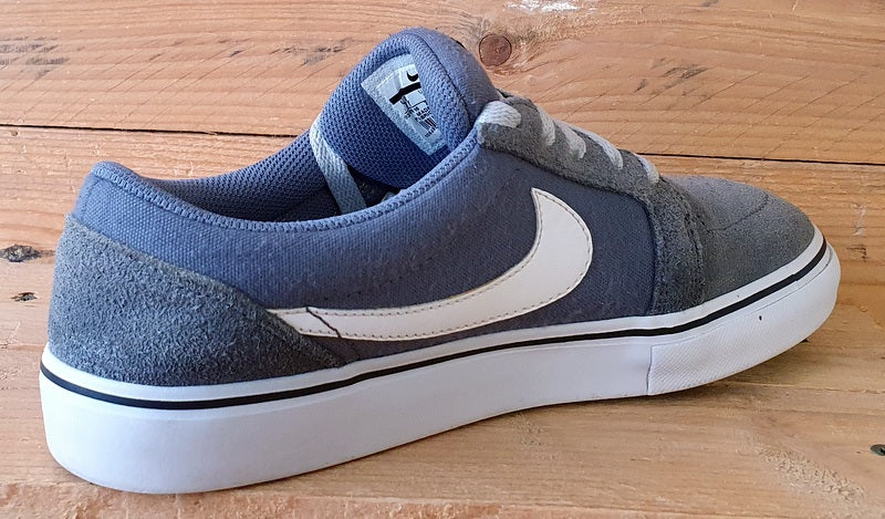 Nike SB Satire II Low Suede/Textile Trainers UK6/US7Y/E40 729810-011 Grey/White