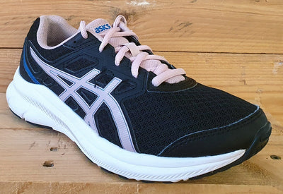 Asics Jolt 3 GS Low Textile Trainers UK4/US5/EU37.5 1014A203 Black/Pink/Blue