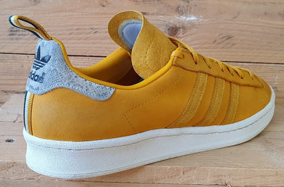 Adidas Campus 80s Low Suede Trainers UK10.5/US11/EU45 G63298 Mustard Pack