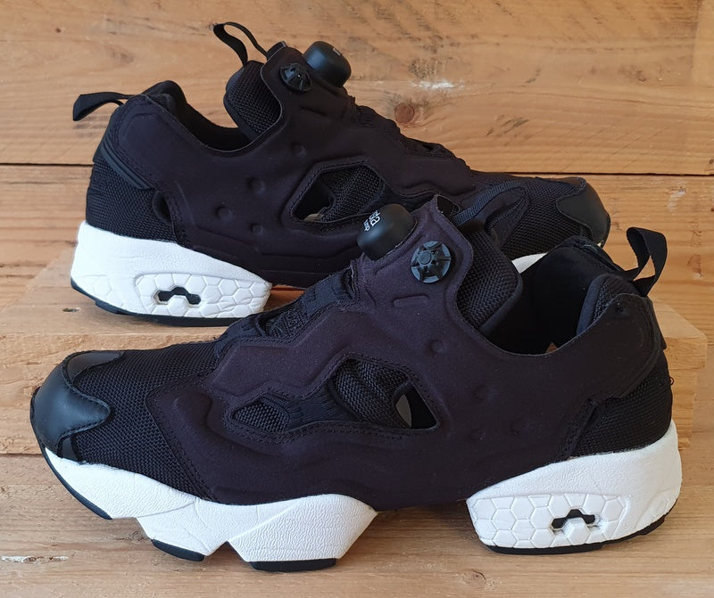 Reebok Instapump Fury Low Textile Trainers UK7/US8/EU40.5 V65750 Black/White