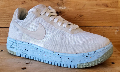 Nike Air Force 1 Crater Low Flyknit Trainers UK7/US9.5/EU41 DC7273-100 White