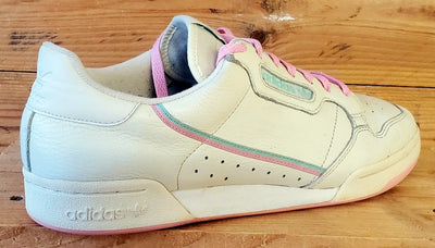 Adidas Continental 80 Low Leather Trainers UK10/US10.5/EU44.5 BD7645 Off White