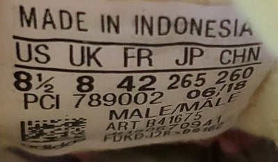 Adidas Continental 80 Leather Trainers UK8/US8.5/EU42 B41675 Semi Frozen Yellow