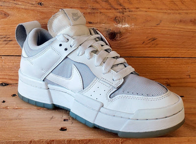 Nike Dunk Disrupt Low Leather Trainers UK5.5/US8/EU39 CK6654-001 Photon Dust