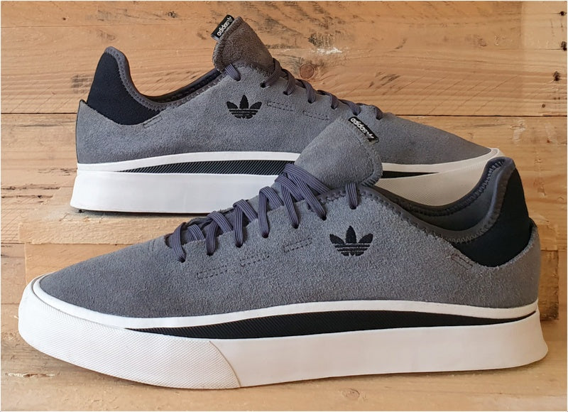 Adidas Originals Sabalo Low Suede Trainers UK11/US11.5/EU46 EG7837 Grey/White