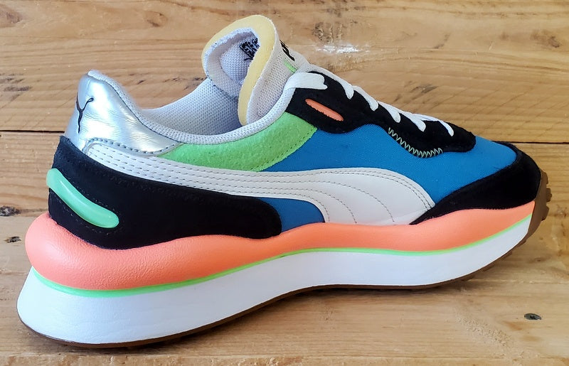 Puma Style Rider Play On Textile Trainers UK6.5/US7.5/EU40 371150-06 Blue/Black
