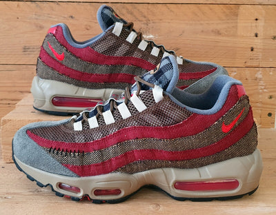 Nike Air Max 95 Freddy Krueger Trainers UK9.5/US10.5/EU44.5 DC9215-200 Brown/Red