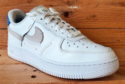 Nike Air Force 1 LX Vandalised Leather Trainers UK4.5/US7/EU38 898889-103 White