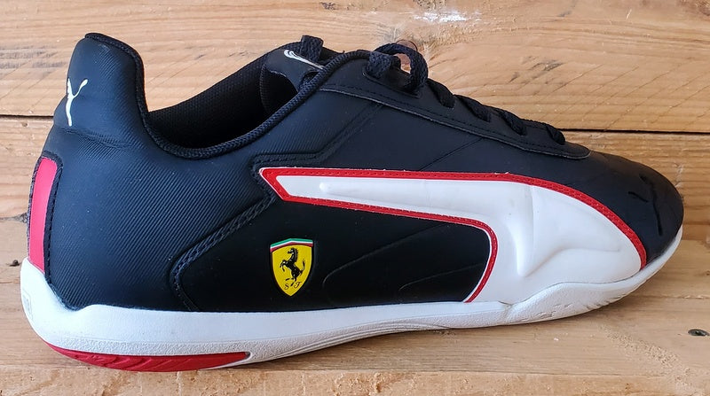 Puma Scuderia Ferrari Tune Cat Low Trainers UK8/US9/EU42 308058-01 Black/White