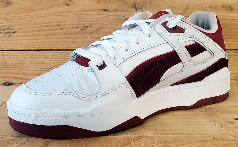 Puma Slipstream Low Leather Trainers UK8/US9/EU42 388634-02 White/Intense Red